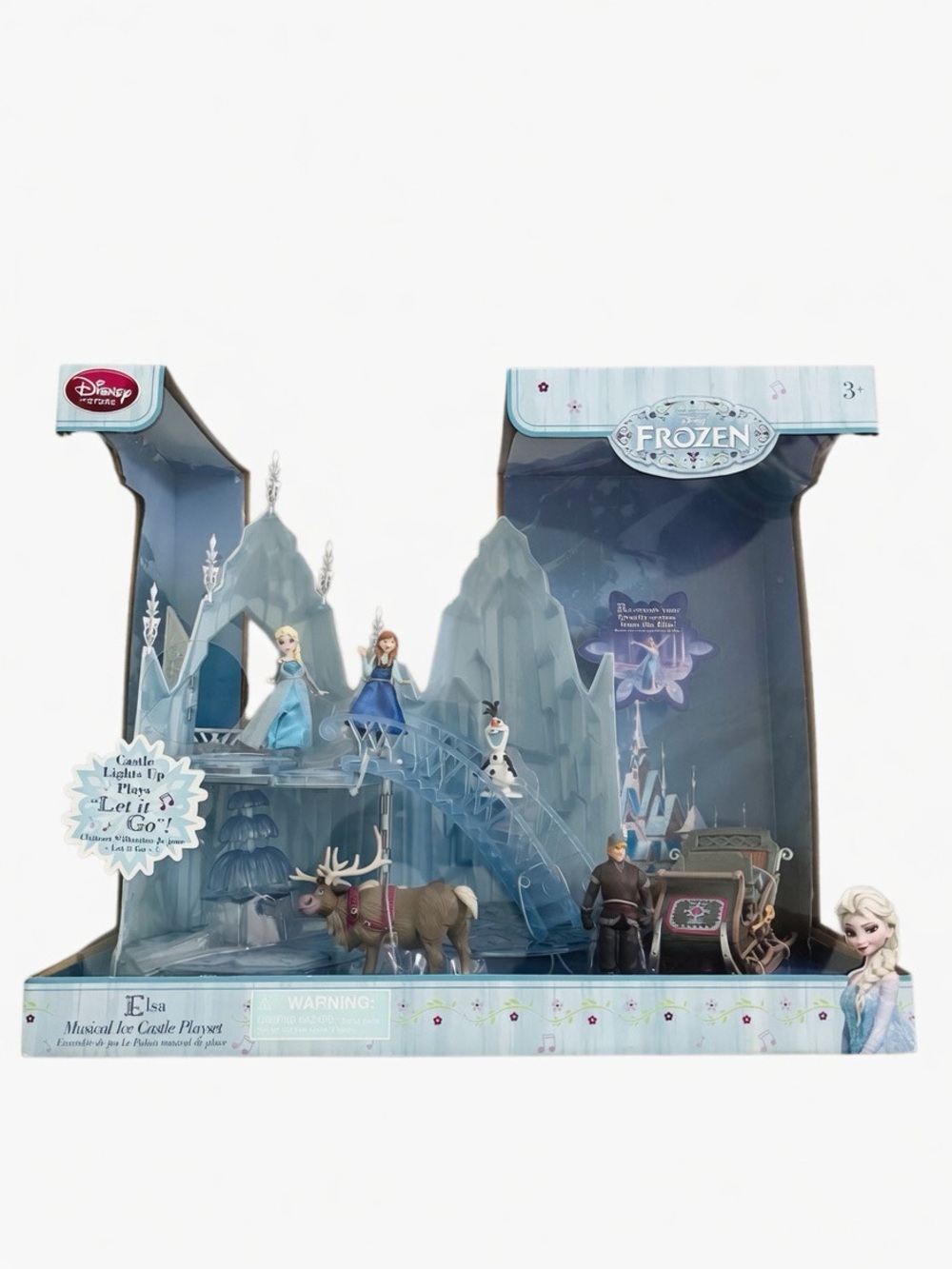 Disney Parks Frozen Elsa Musical Ice Castle Playset Light Up NEW